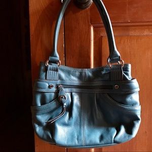 Teal Tignanello handbag